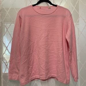 Pink Long Sleeve Sweater
